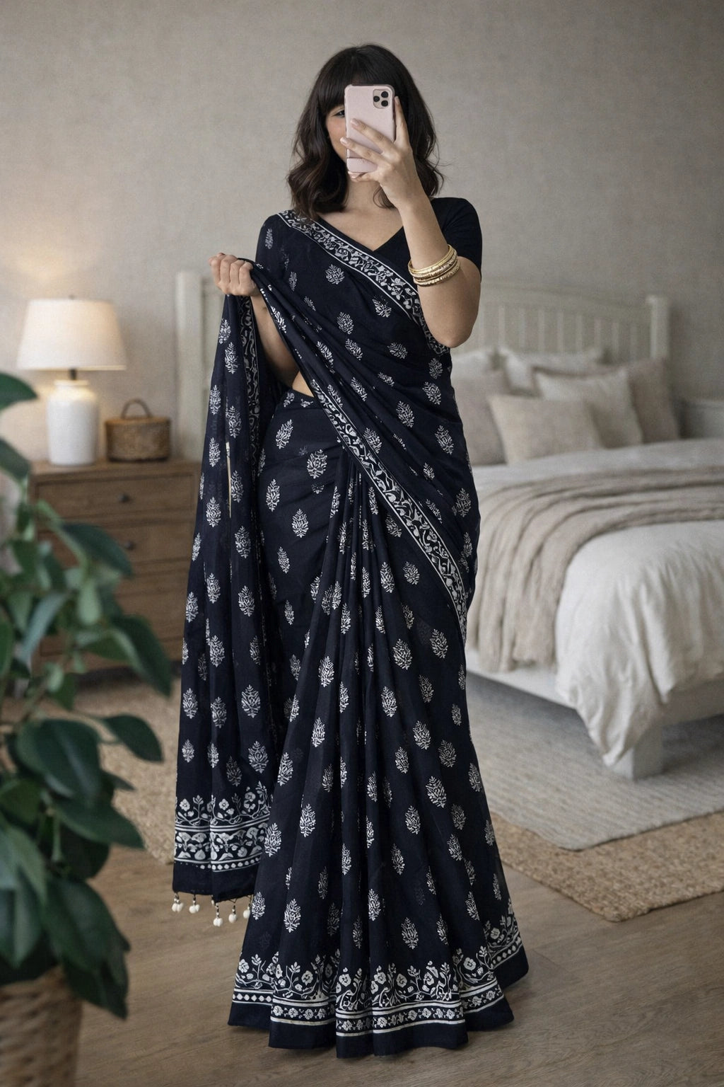 Cotton Jaipur Block Dabu Print