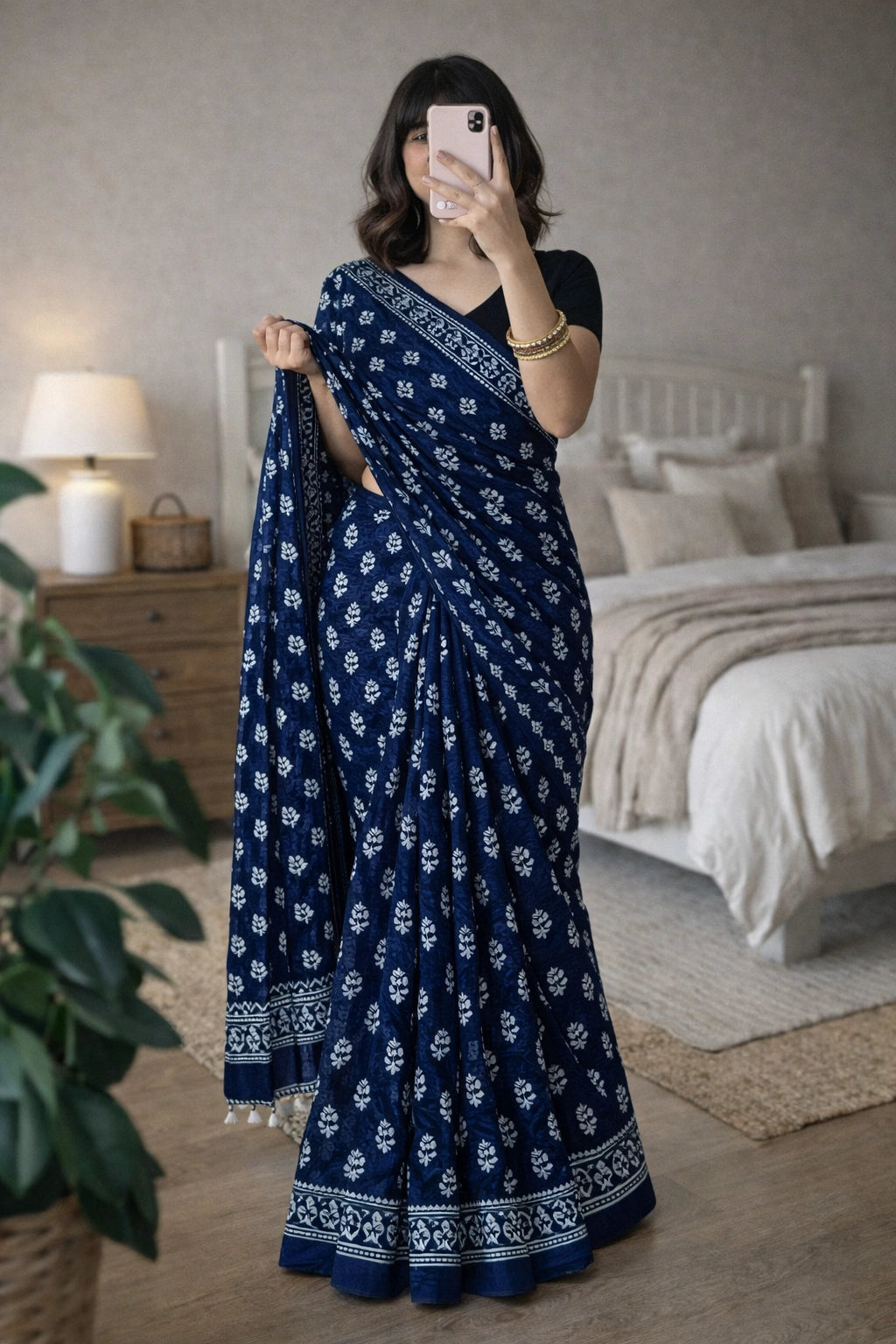 Cotton Jaipur Block Dabu Print
